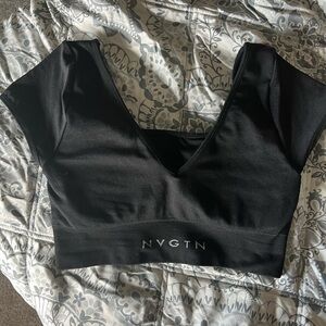 Black NVGTN top